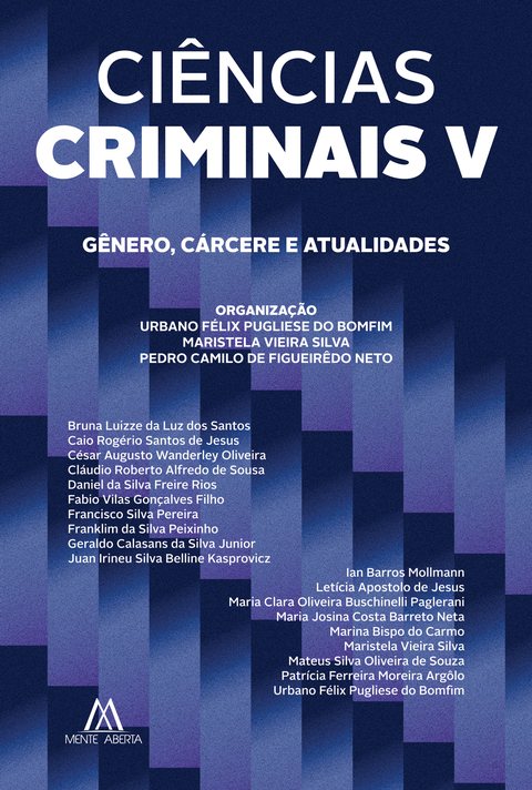 Capa do livro Ciências Criminais V