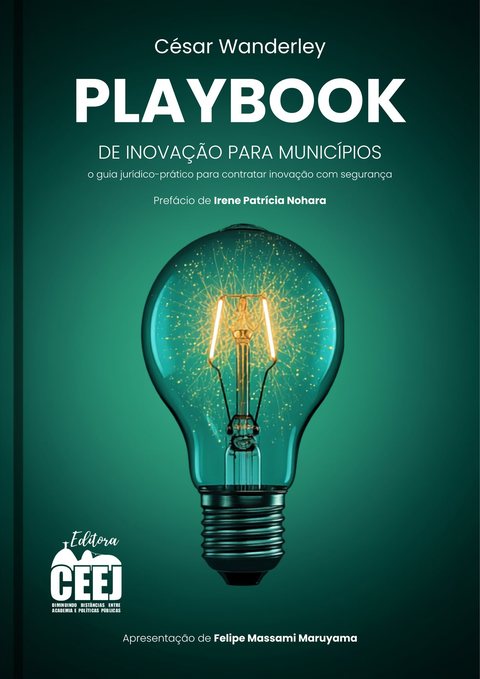 Capa do livro Playbook de Inovação para Municípios