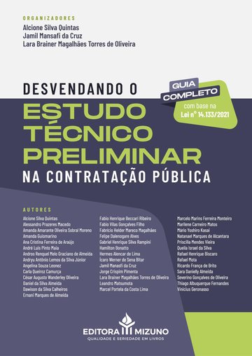 Capa do livro Desvendando o Estudo Técnico Preliminar na Contratação Pública